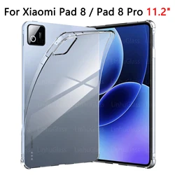 Transparent TPU Shockproof Protective Cover - Xiaomi Pad 8 Pro (TPU Protection Case)
