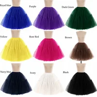 MisShow Women Tutu Short Skirt High Waist Mesh Soft Tulle Skirt Puffy Pettiskirt Prom Ball Gown Party Dance Tutu Dress - Image 6