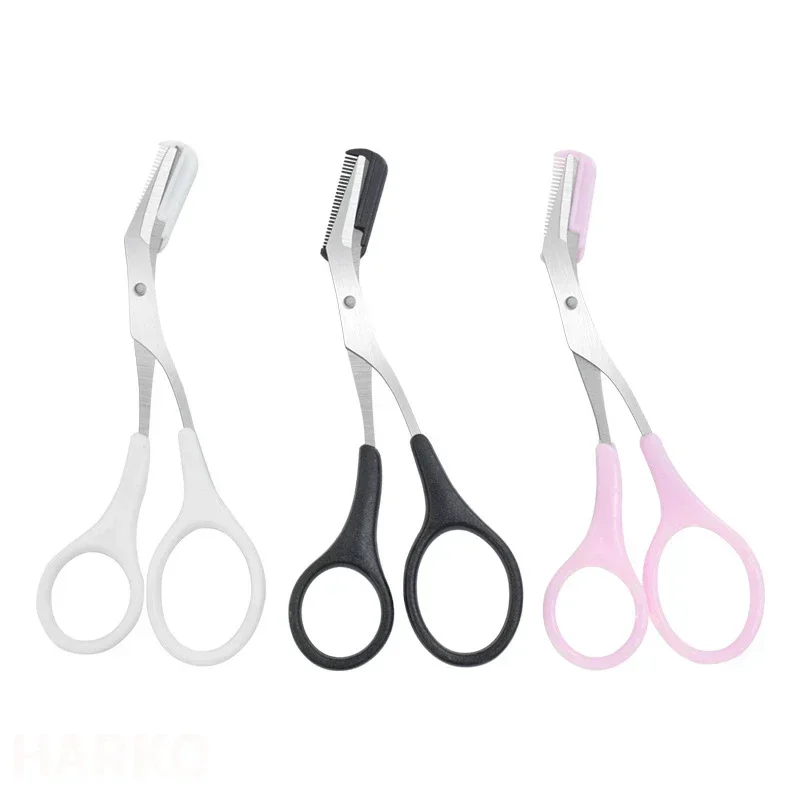 Eyebrow Trimmer Set Eyebrow Trimmer Scissor Beauty Products for Women Eyebrow Scissors with Comb Stainless Steel Makeup Tools Beauty Scissors