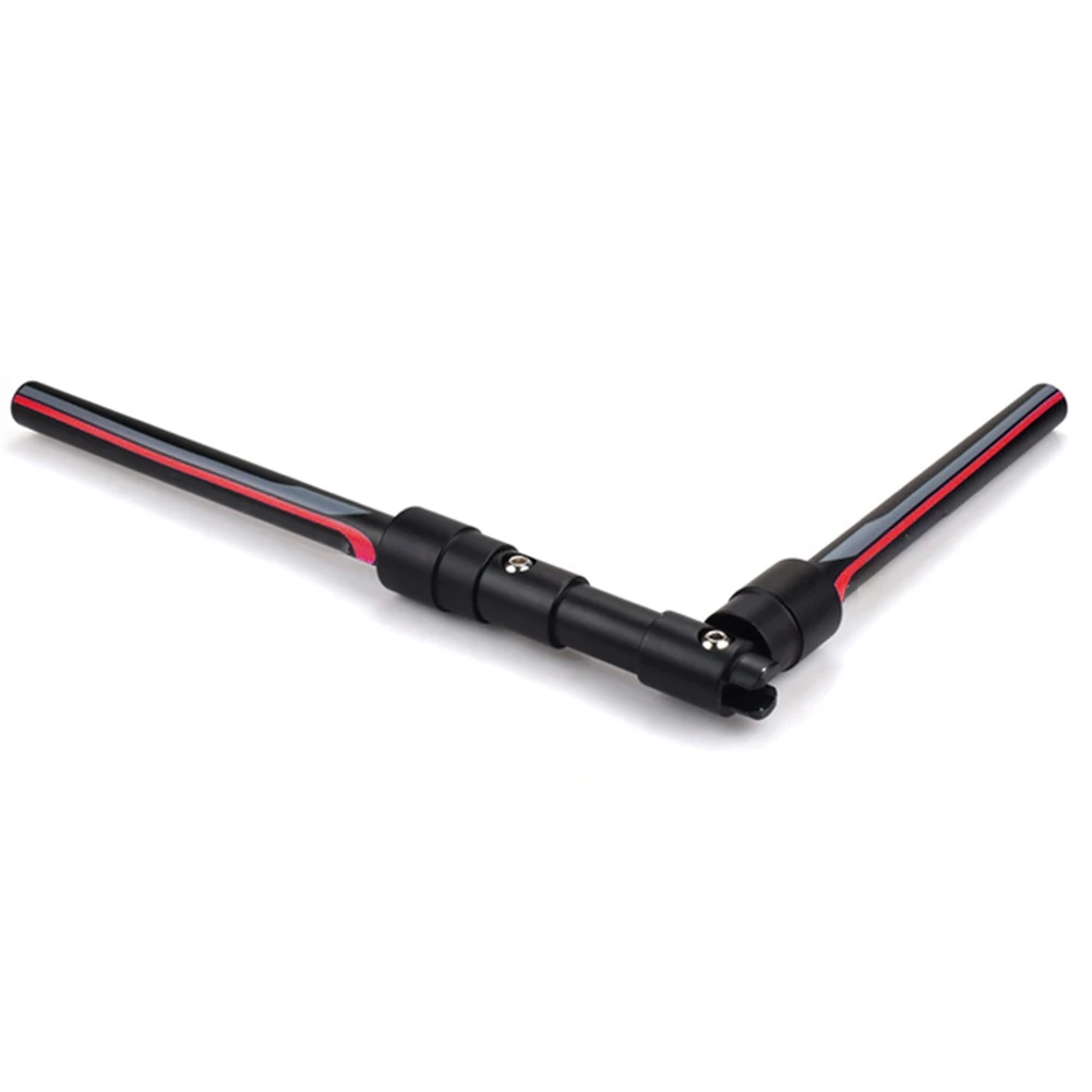 Bicycle Handlebar Aluminum Alloy Folding Bike Electric Bicycle Handlebar 25.4mm MTB Mountain Bike Handlebars Flat Foldable Bar 560mm 660mm