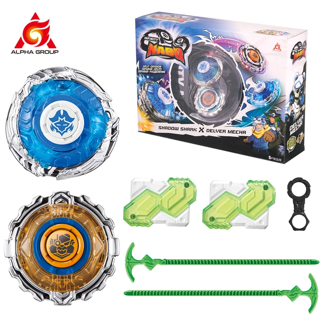 Infinity Nado 3 Split Series Gyro Battle Set Combinable or Splitable 2 Modes Spinning Top bayblade БейБлэйд Anime Kids Toys Gift 1