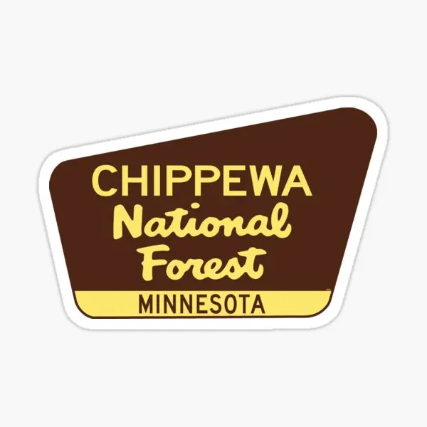 

Chippewa National Forest Minnesota Sign 5PCS Car Stickers for Water Bottles Window Living Room Stickers Print Kid Luggage