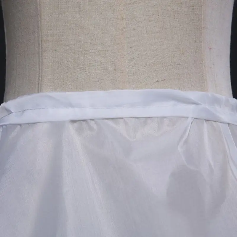 Wedding Petticoat Underskirt 2 Hoops 65cm For Flower Girls Children Kids