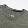 Breathable Print Shirts Running Sport Fashion Training Gym Lightweight Tops Fashion Men Workout Quick Dry Short Sleeve 5