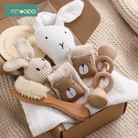 Baby drool Towel Toy Set Milestone Cards Accessories Photography Props Monthly Growth Commemoration Babies Photos Birth Gift Set 1