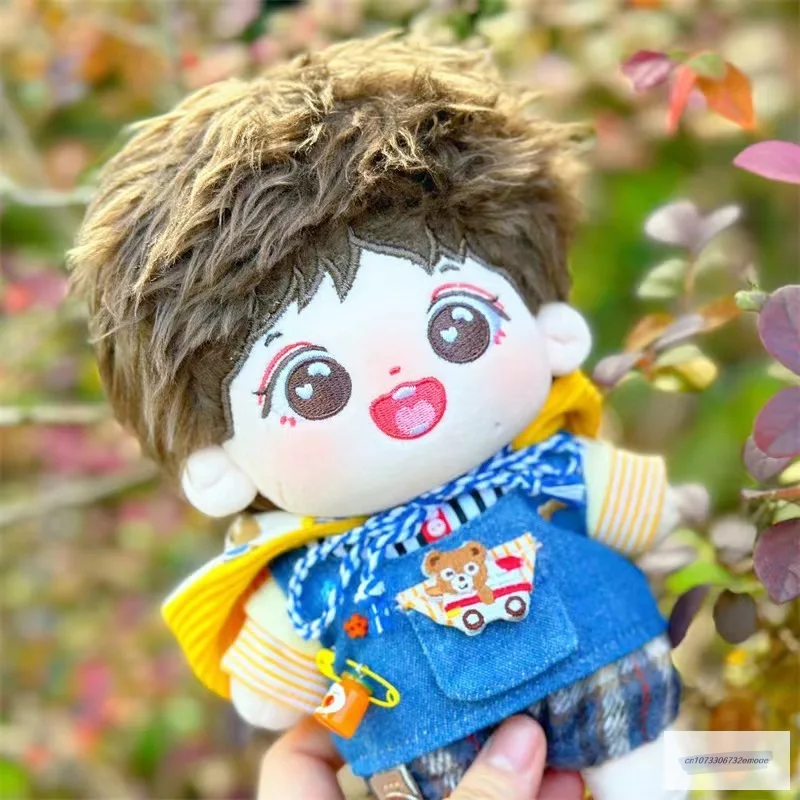 

YAXUAN 20cm Idol Doll Animal Plush Star Naked Doll Stuffed Custom Figure Toys Cotton Baby Plushies Toys Fans Collection Gift