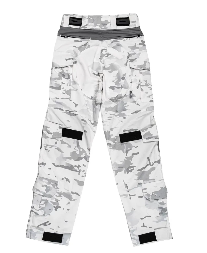 即完売Arctic White  Camouflage Trousers Arctic Snow Camouflage Trousers スノーパンツ ホワイト US
