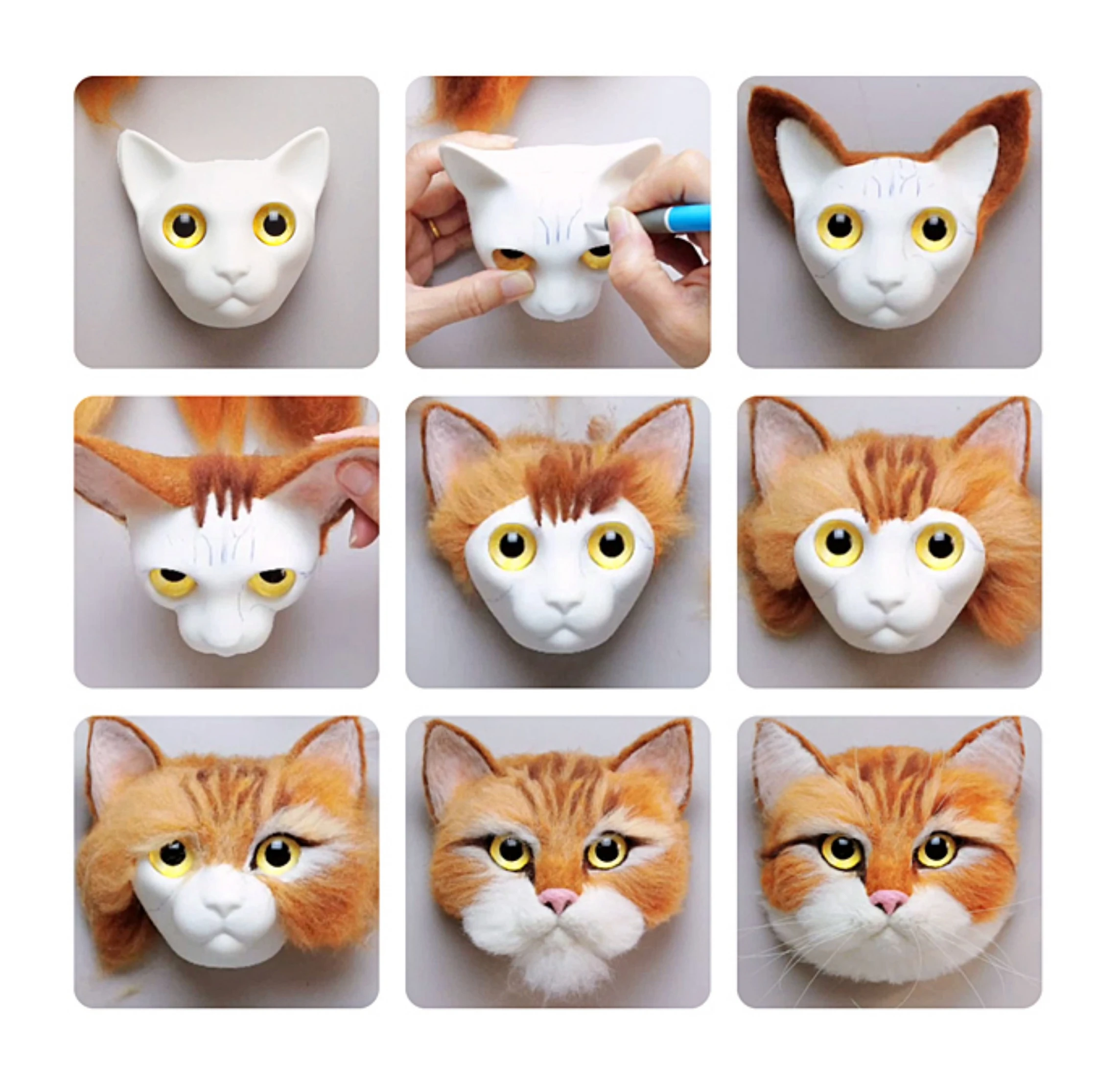 Dog Poke Wool Felt Diy Material Bag Handmade Diy Felt Kits Wool for Felting Embroidery Material Package Needlework Accessories