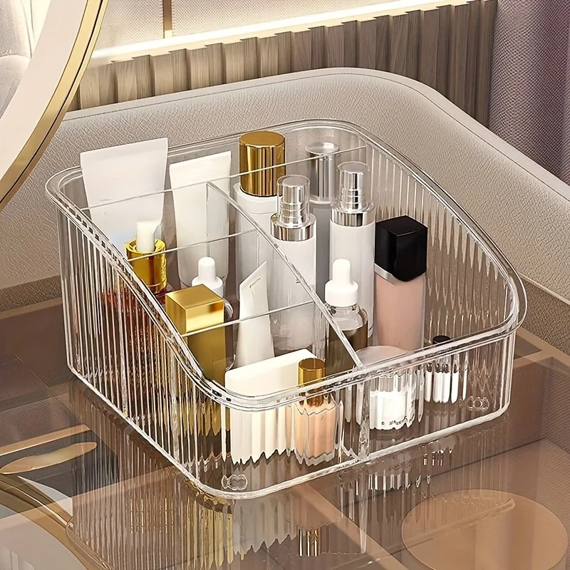 1pcs Cosmetics Storage Box Desktop Skin Care Products Finishing Box Dressing Table Makeup Brush Lipstick Stand Cosmetics 2
