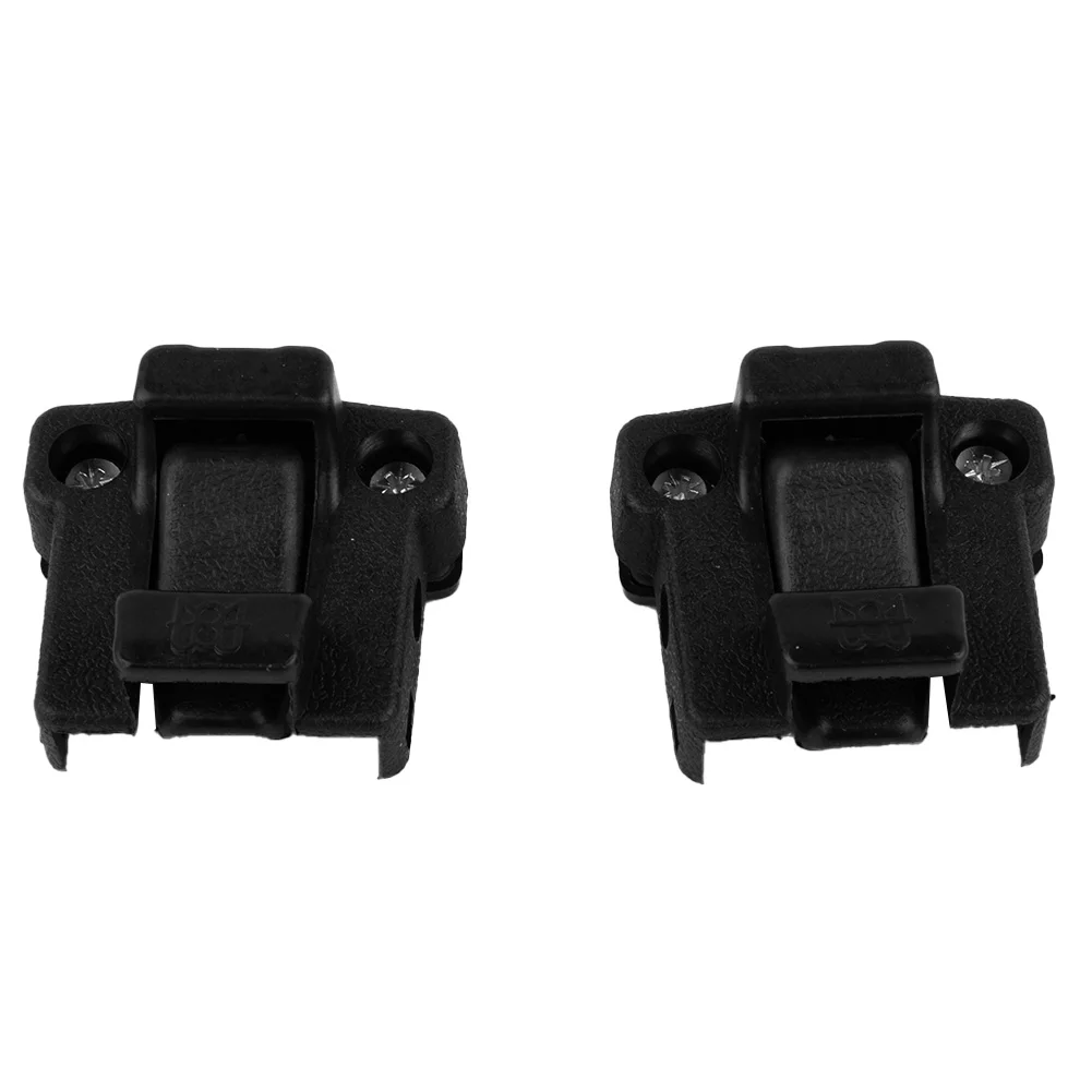 

Locks Hardware Glass Lock Buckles 2pcs Lock Glass Black Plastic Car Window Lock For Hiace 92-2004 Car Accessories
