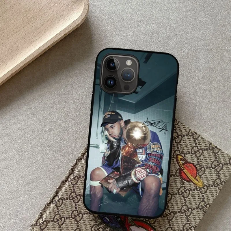 Anuel AA Rappers Black Shockproof Soft Phone Case