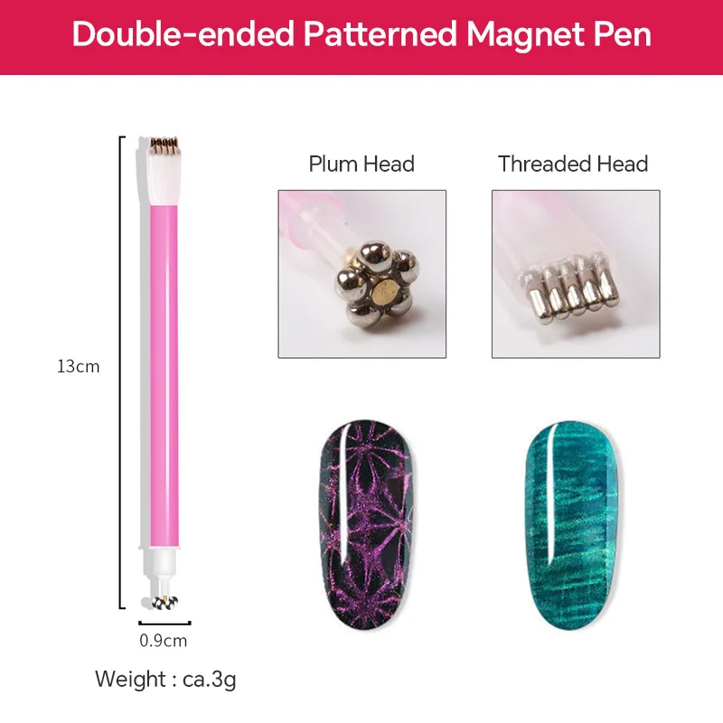 Multifunctional Strong Nail Art Magnetic Stick 3D Cat Eye UV Gel Polish Snowlight Glitter Effect Tools Manicure Design Tool magnetic nail art tools,cat eye nail tool,magnetic nail tools,magnetic nail pen,nail care tools