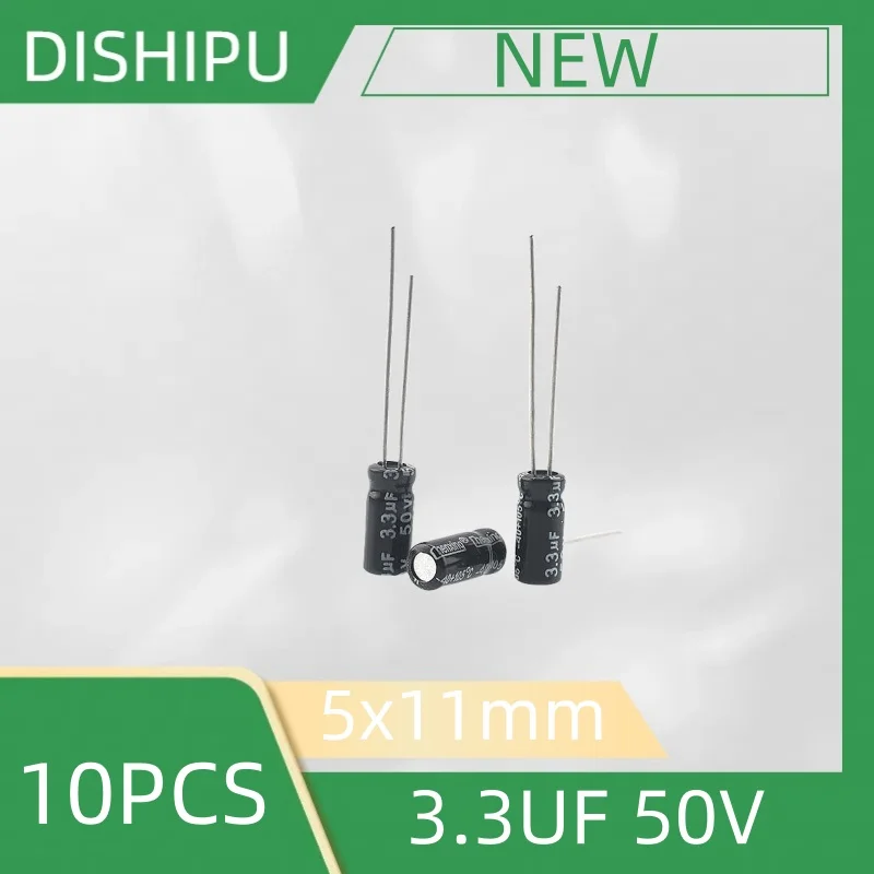 10 Stück Fever Audio Promise Elektrolytkondensator NP 50 V, 100 V / 6,8/3,3/4,7/1/2,2 10/22/47 UF – Detail 4