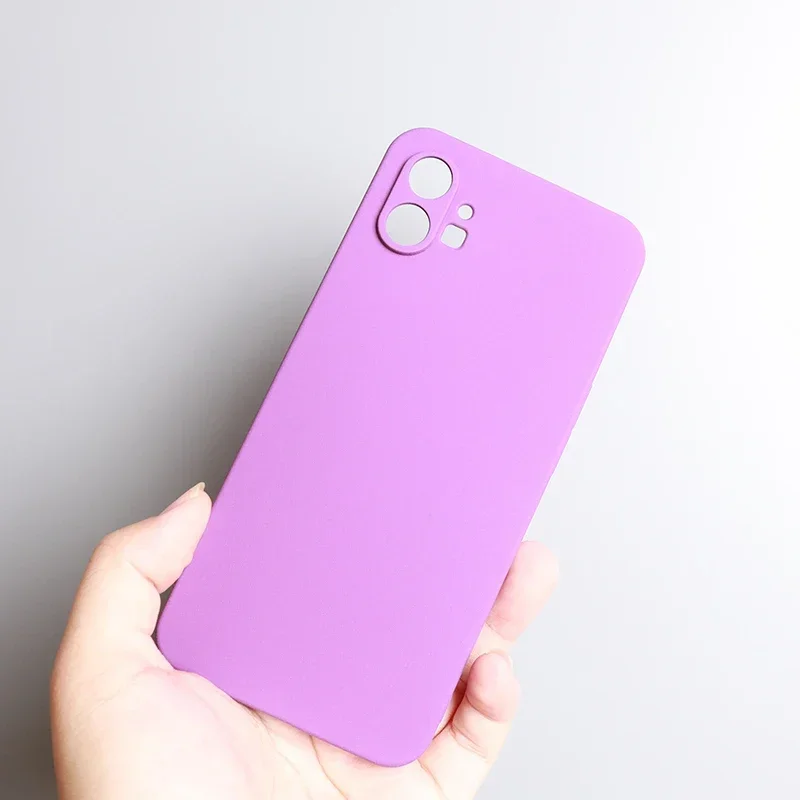 Enhanced Sand Matte Soft Silicone Anti-Fall & Anti-Fingerprint Protective Phone Case Cover