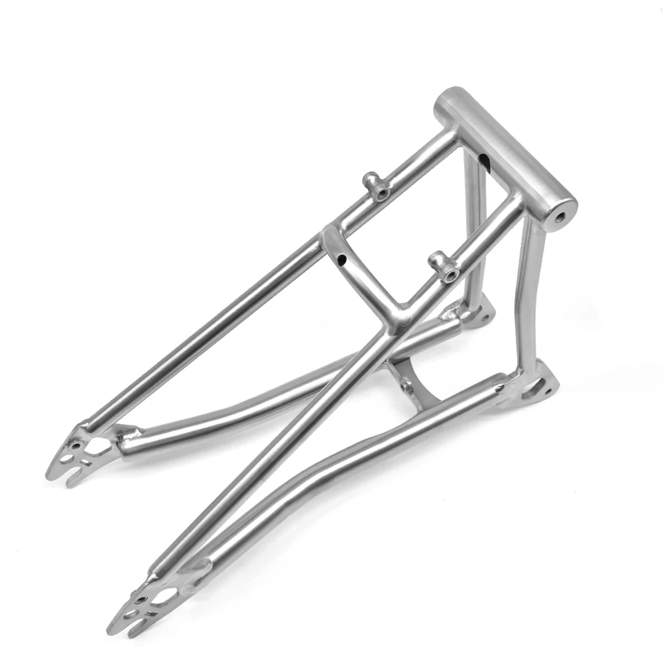 Titanium Bicycle Rear Triangle for P Line for Brompton Bike Front