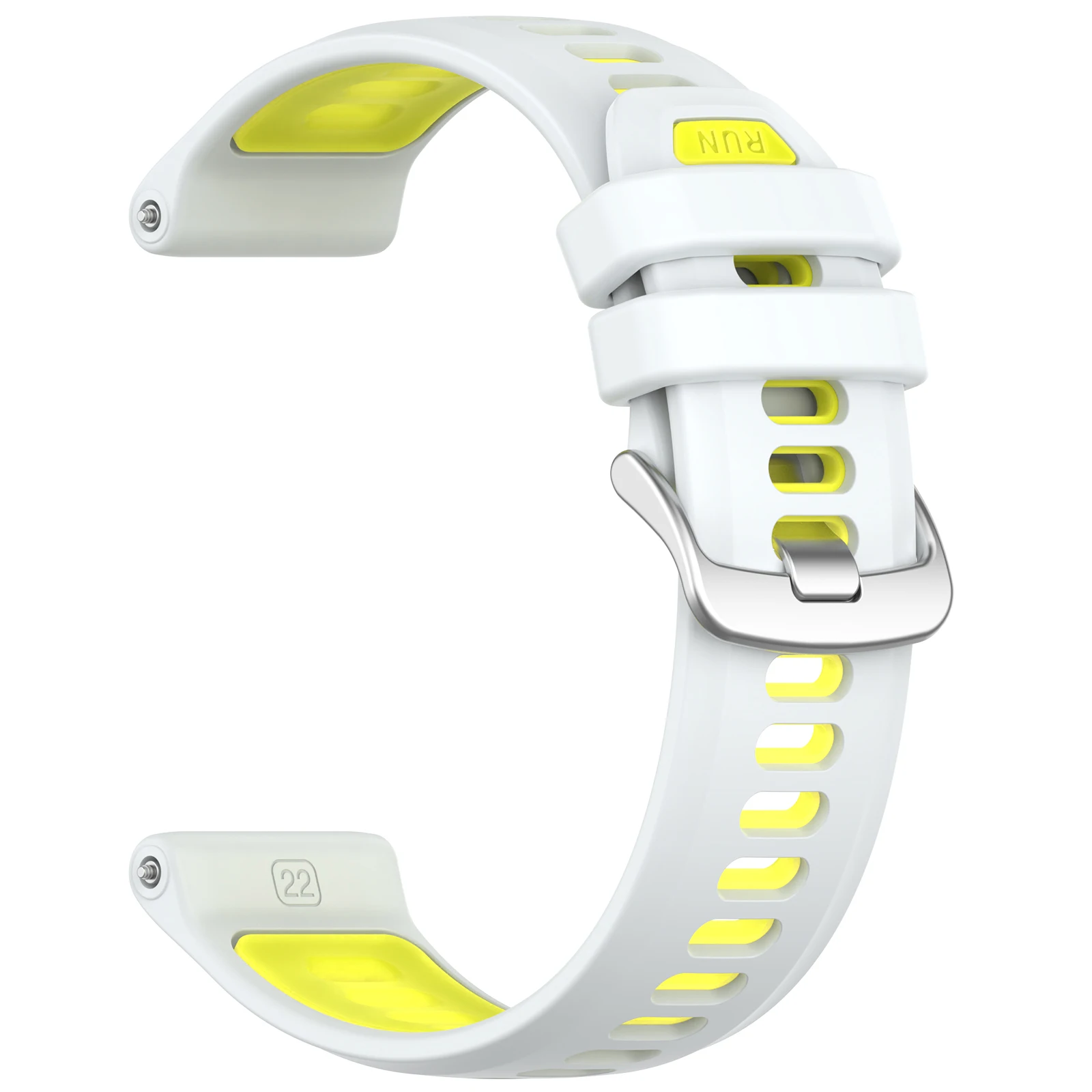 Two-Tone Breathable Silicone Sports Band