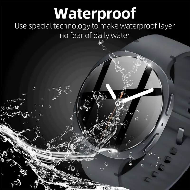 9H Tempered Glass for Samsung Galaxy Watch 8 Classic 40mm 44mm 46mm Ultra (2025) 47mm Screen Protector Glass Ultra-HD Film - Image 2