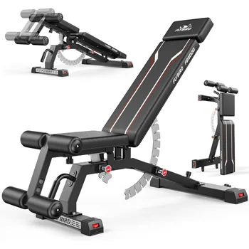 Foldable Strength Training Bench 1