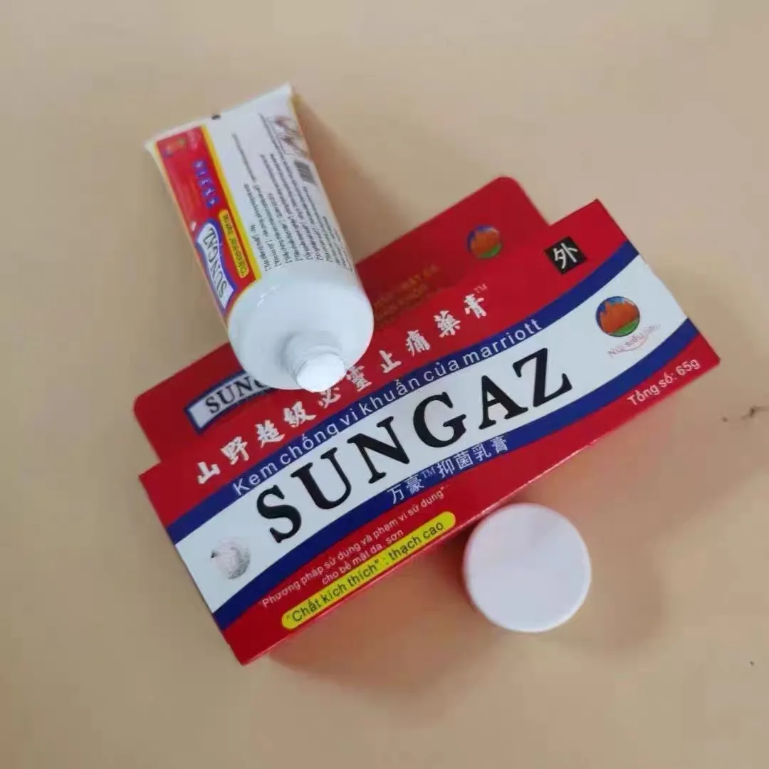 65g/pcs Vietnam Sungaz Sprain For Shoulder Neck Head Abdomen Waist Hand And Foot Pain Relax The Whole Body body pain relief