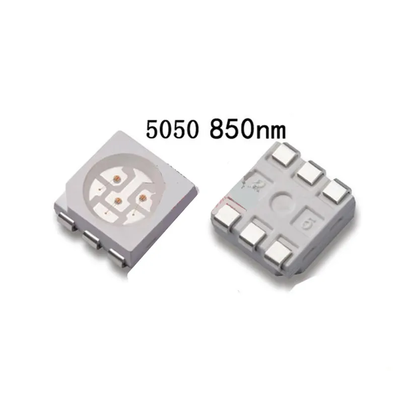 

500 шт., 5050 нм, инфракрасная лампа, деталь SMD
