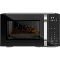 Countertop Digital Microwave Oven Unique "Cook & Crisp" Power Combo Touch Presets Digital Display Stainless Steel Handle 1