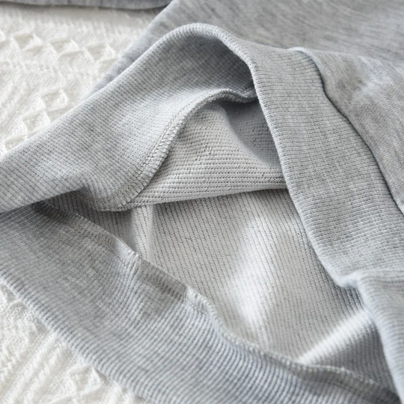 Autumn New Children's Three-dimensional Bow Grey Long-sleeved Top with Black Net Skirt Kids Clothing Children's Sets