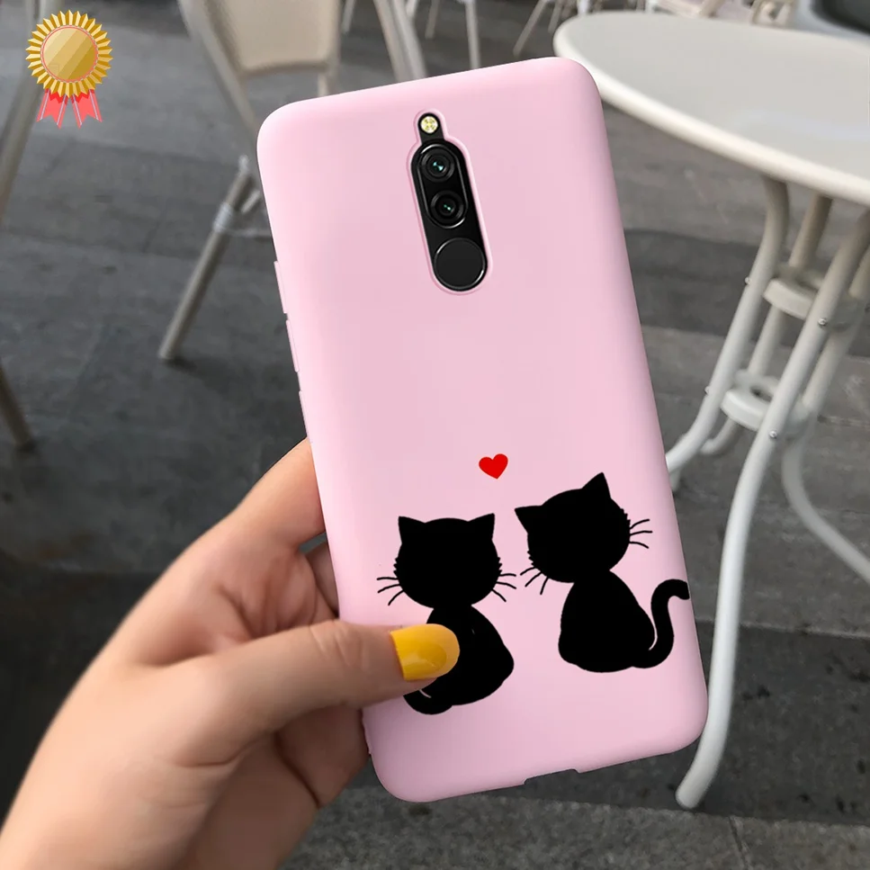 For Redmi 8 Case Redmi8 Cover Animal Cartoons Painted Soft Silicone Phone Case For Xiaomi Redmi 8 Hongmi 8 6.22 Case Fundas