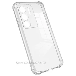Transparent Shockproof Silicone Case - Soft TPU Clear Protective Cover for Realme C75 4G (Transparent Case)