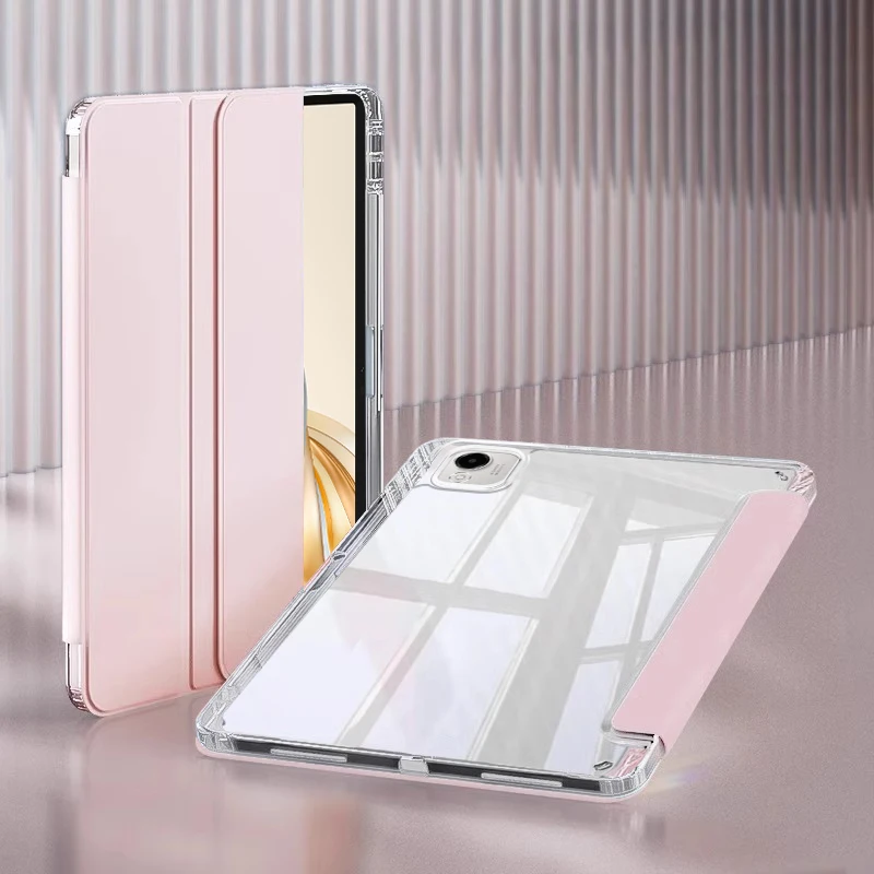 Clear Acrylic Tablet Case with Pencil Holder