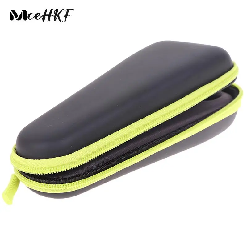 

1PCS Shaver Storage Bag Hard Case Travel Bag Storage Pack Box Zipper Pouch With Lining Suitable For One Blade QP2530/2520