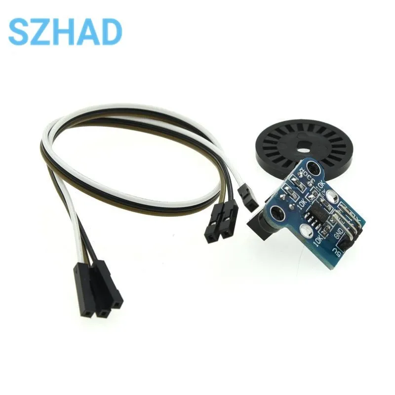 Фотоэлектрический модуль измерения скорости, четырехколесный привод, тележка, измерение скорости, двухскоростной датчик измерения