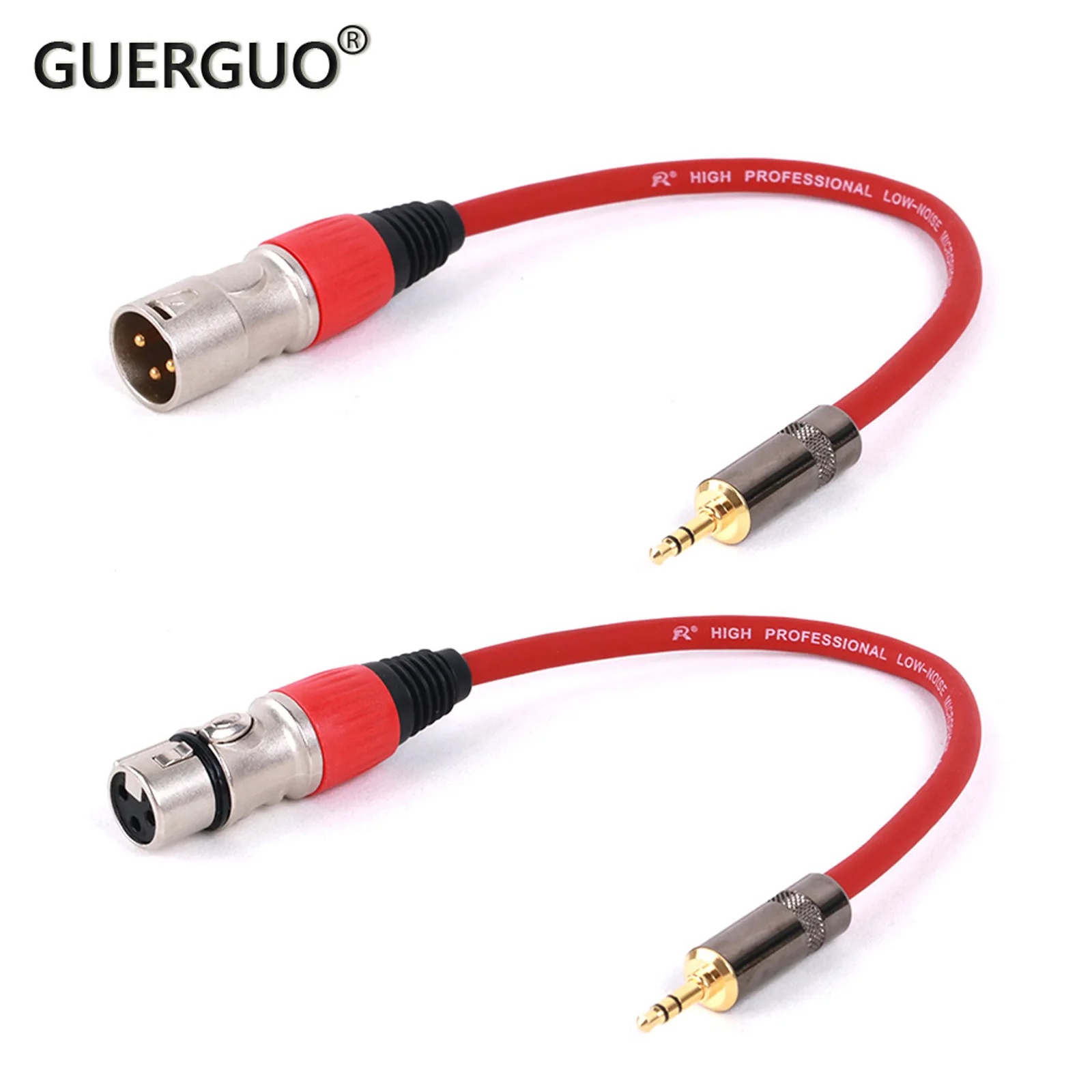 1/8 Zoll xlr Stecker/Buchse symmetrisches Verbindungs kabel Viertel Zoll zu xlr Patchkabel Zoll Stecker Buchse zu xlr Stecker/Buchse Kabel