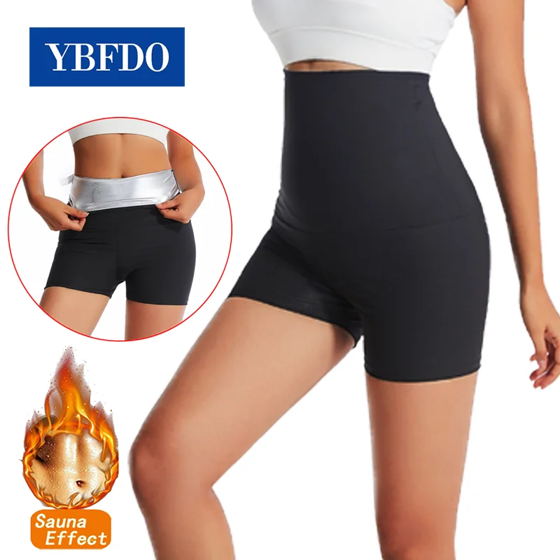

Женские утягивающие штаны YBFDO, утягивающее белье для сауны с эффектом горячего пота, утягивающее белье для тренировок в бедра, леггинсы для тренажерного зала, штаны для фитнеса