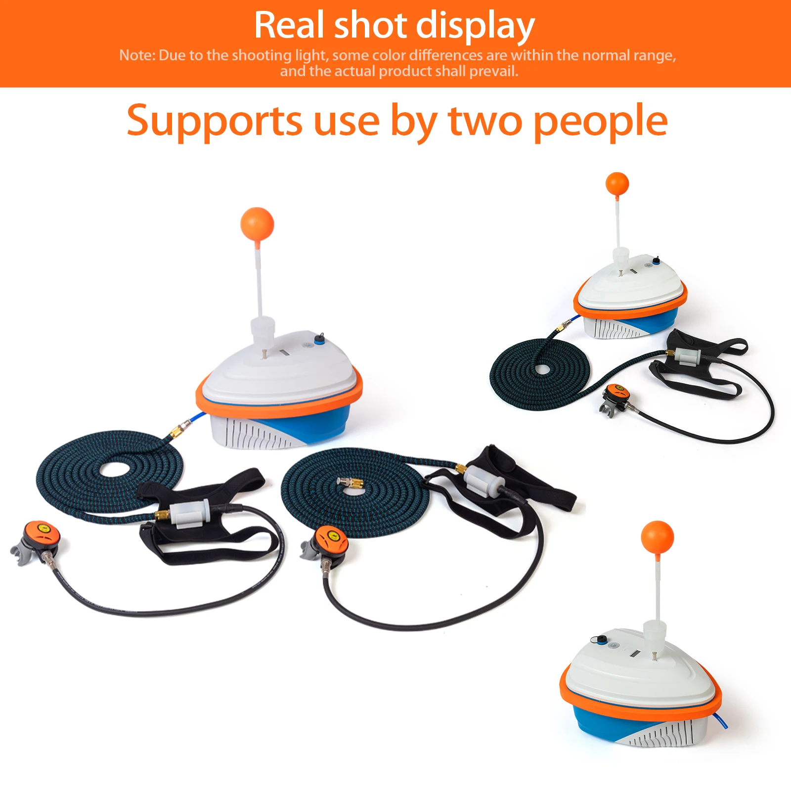 TUXING 7 Hours Scuba Diving Ventilator Support Deepest 15M Snorkel Equipment Dev