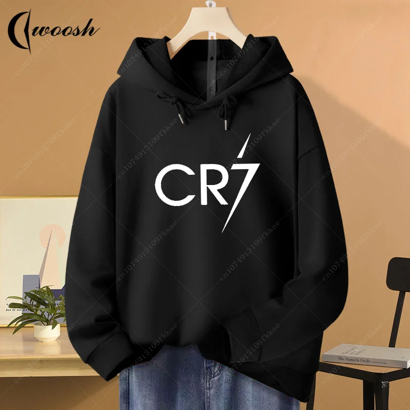 

Soccer Style Hoodie CR7 Printed Streetwear Football Football Star Men Women Fashion Sweatshirts Hoodies Tops Cotton Pullovers