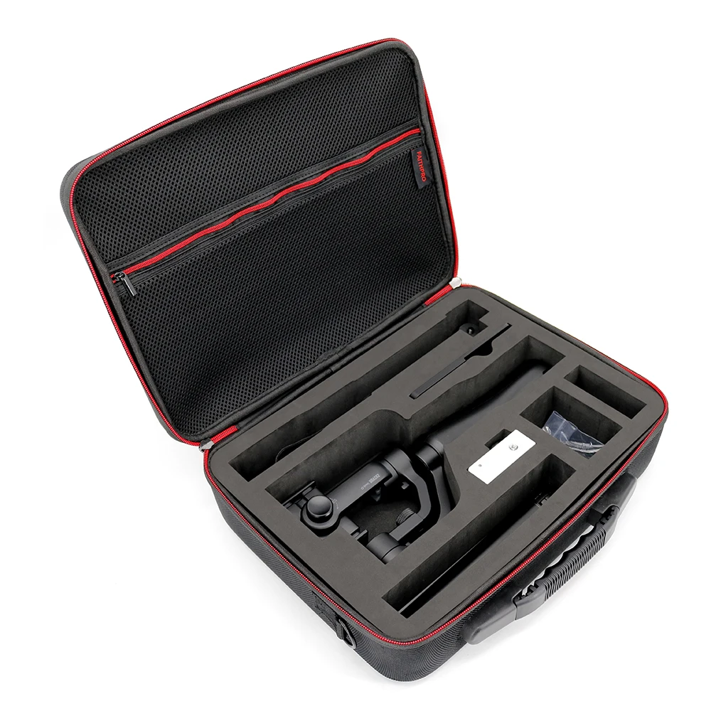 

Portable Case Handbag Selfie Stick Tripod Switch Action Camera Adapter Board Storage Bag For Zhiyun Smooth Q Handheld Gimbal
