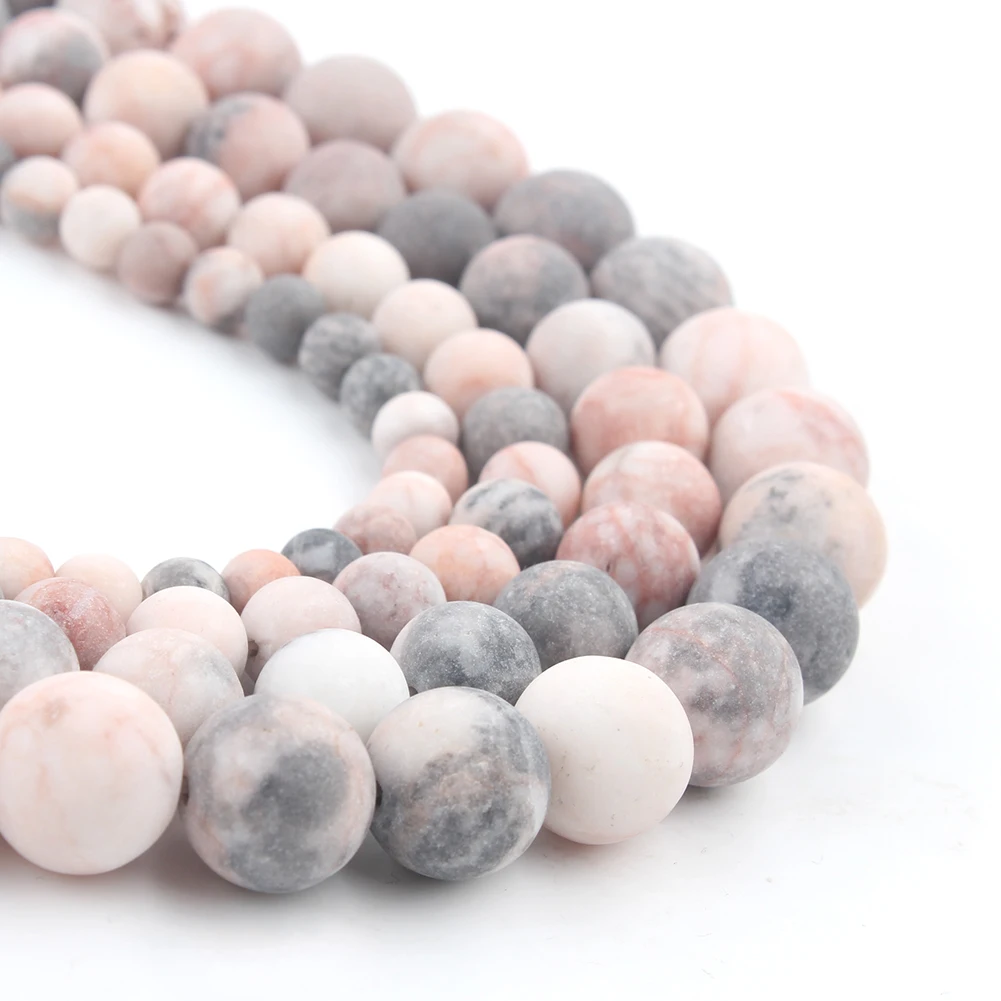 Loose Stone Beads Natural Stone Beads Beads For Jewelry Making 4/6/8/10mm Round 15 Inch