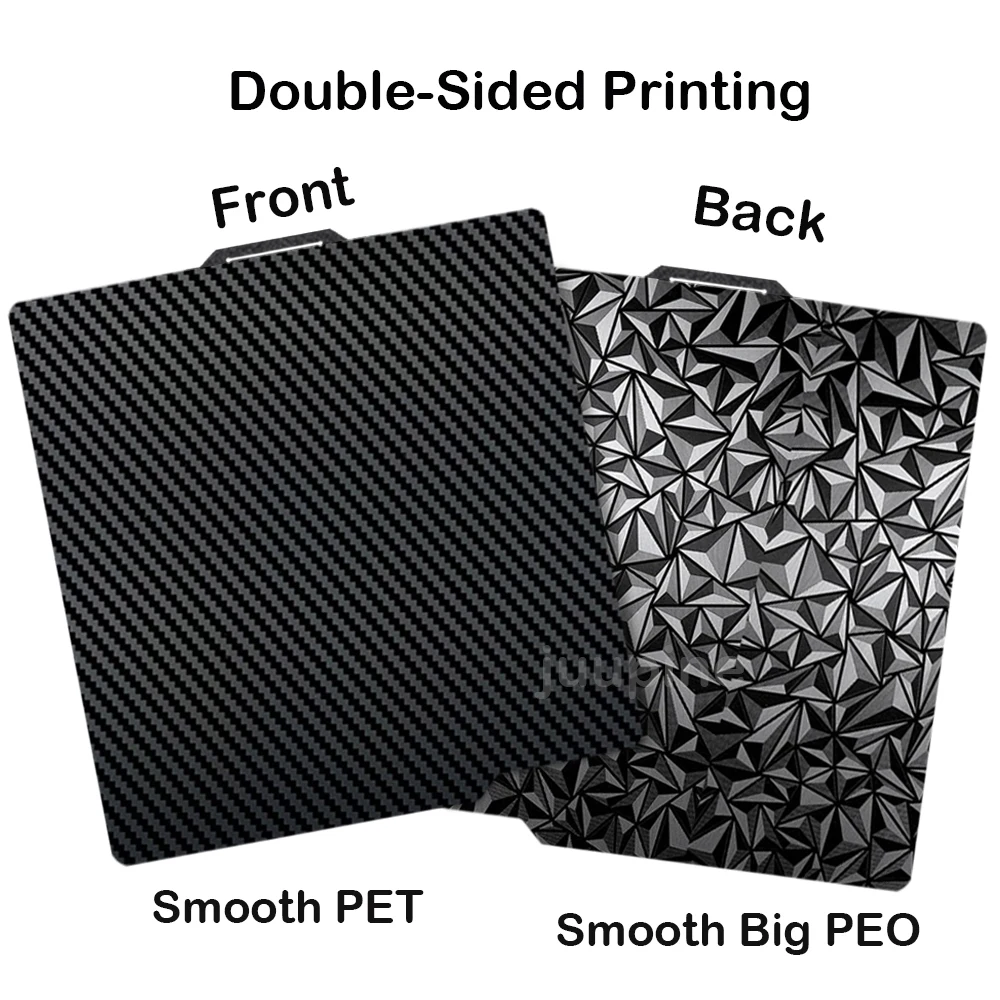 Enhanced Build Plate - Textured PEI Sheet, Spring Steel, 257x257