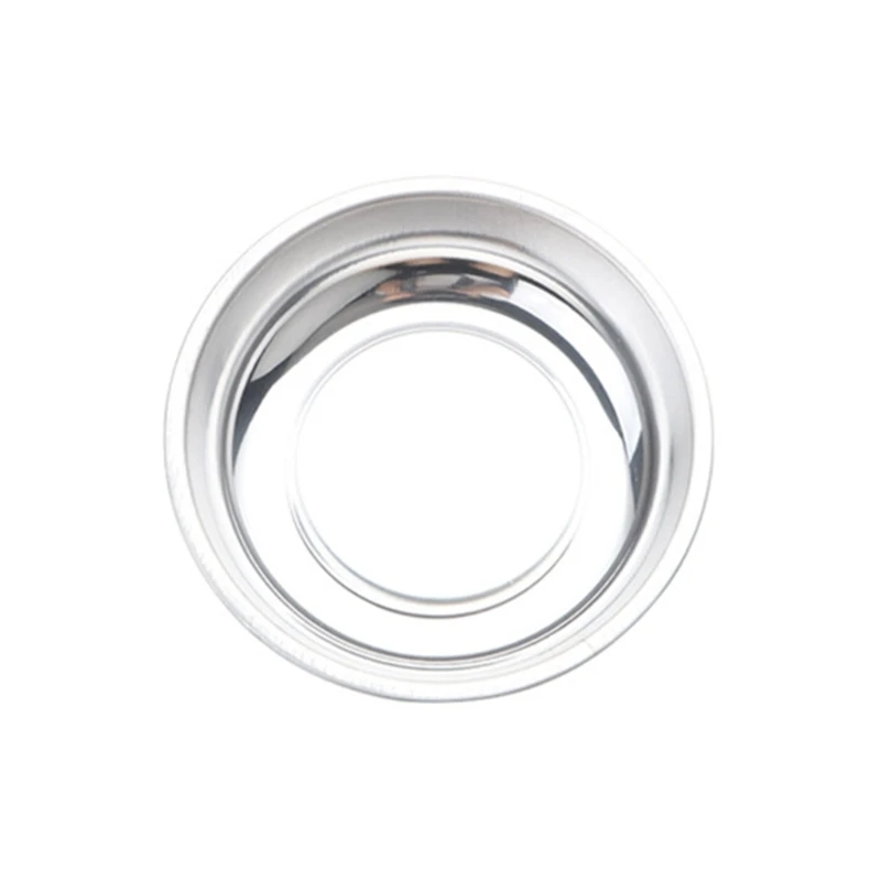 Parts Organizer Stainless Steel Magnetic Tray with Soft Rubber Cover Anti Lost