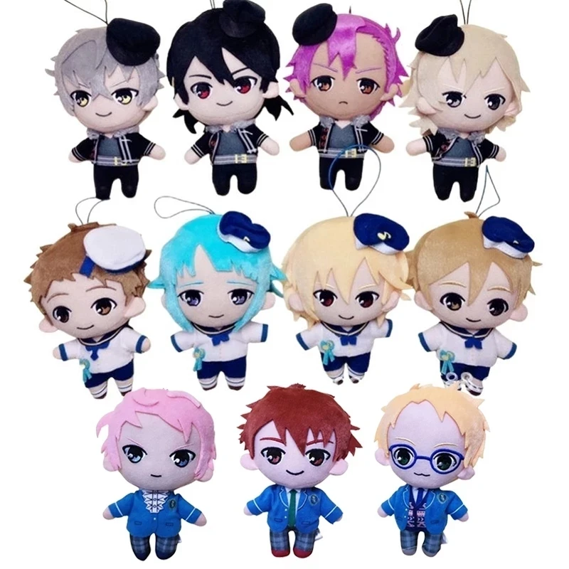 

Anime New Ensemble Stars Doll Sakuma Ritsu Sena Izumi Mika Kagehira Stuffed Dolls Kawaii Sakuma Rei Plush Toys Gifts For Kids