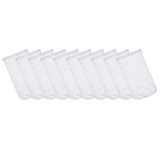 20/30/50/100pcs Filtre Stockage Piscine Skimmer Chaussettes En Nylon de  Filtre de Piscine Chaussettes Pour Paniers Écumoires Blanc Piscine