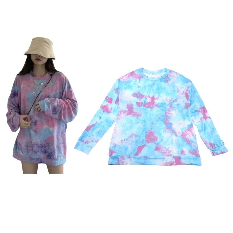 

Women Loose Top Sweatshirt Basic Casual Long Sleeve Pullover Autumn Outfits 10CF
