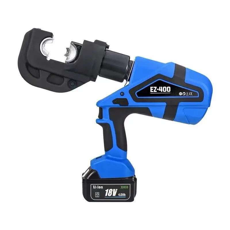 EZ300/400 18V Charging Opening Nose Crimping Cold Terminal Lithium Electric Hydraulic Copper Aluminum Terminal Crimping Pliers 2