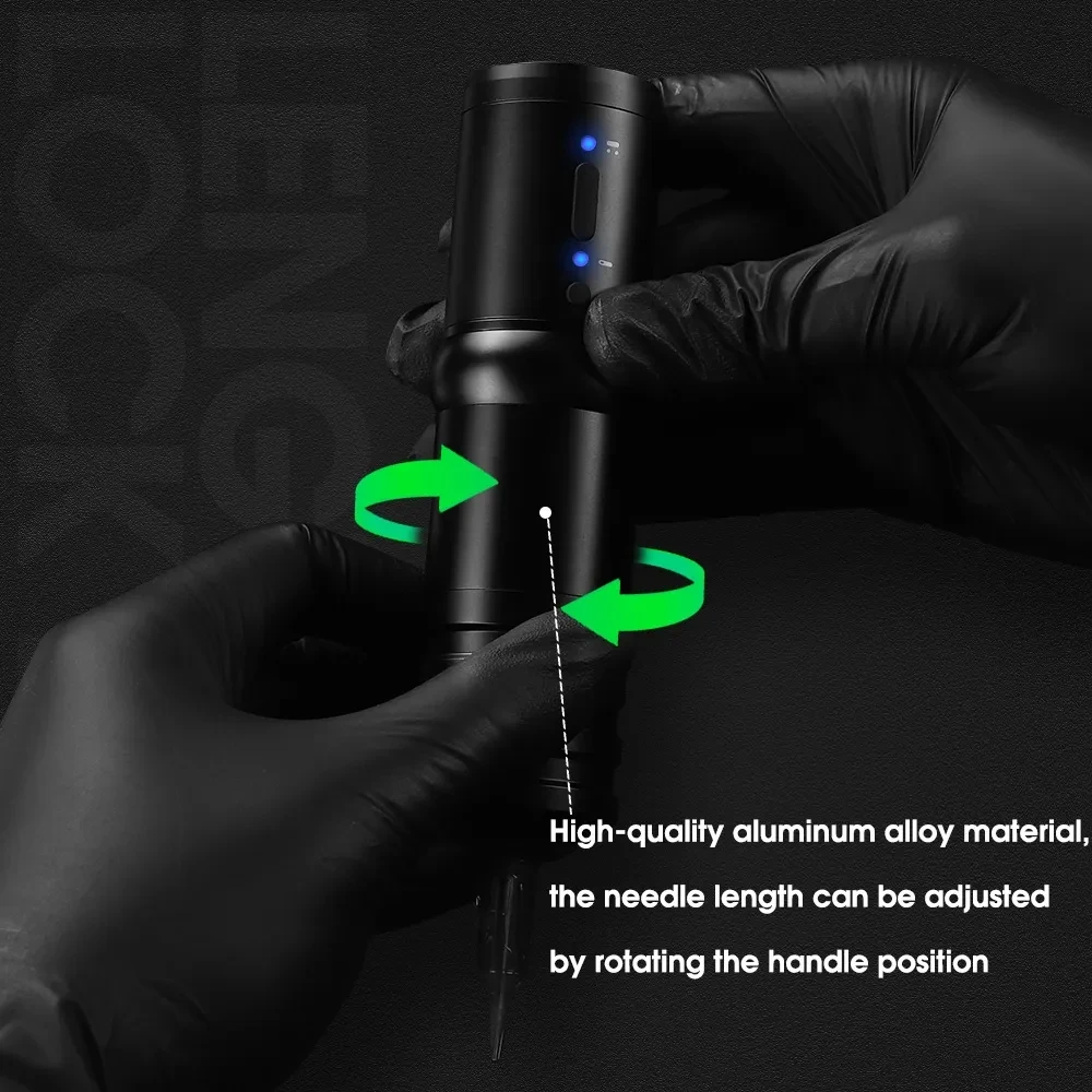 Kiss of Dragon XNET Flash Wireless Tattoo Machine Battery Pen Portable Power Coreless Motor LED Display For Artist Body Art tattoo pen