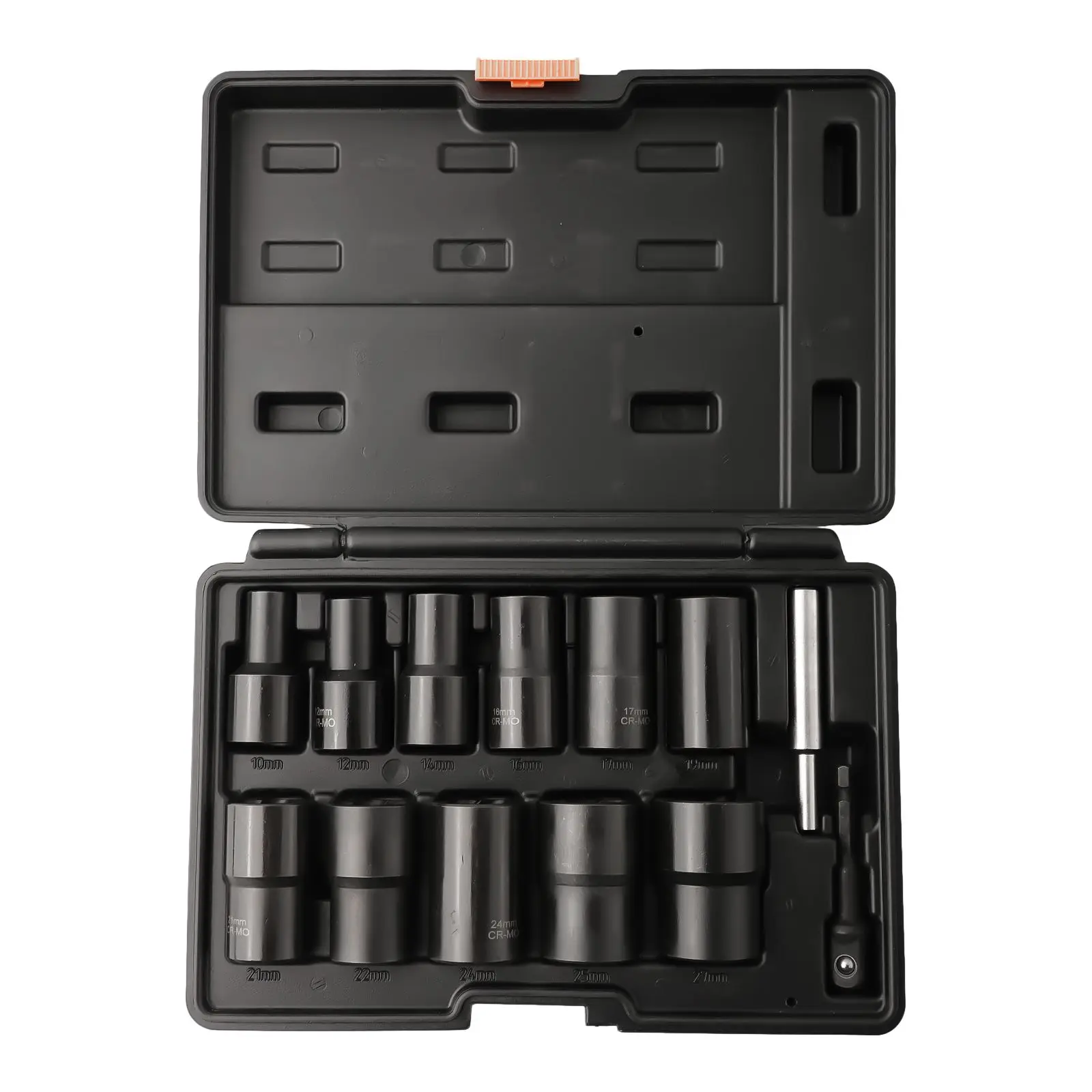 13pcs Extraction Socket Set 10-27mm Bolt Nut Remover Socket Extractor 1 2inch Adapter Car Auto Truck Tire Repair Tool