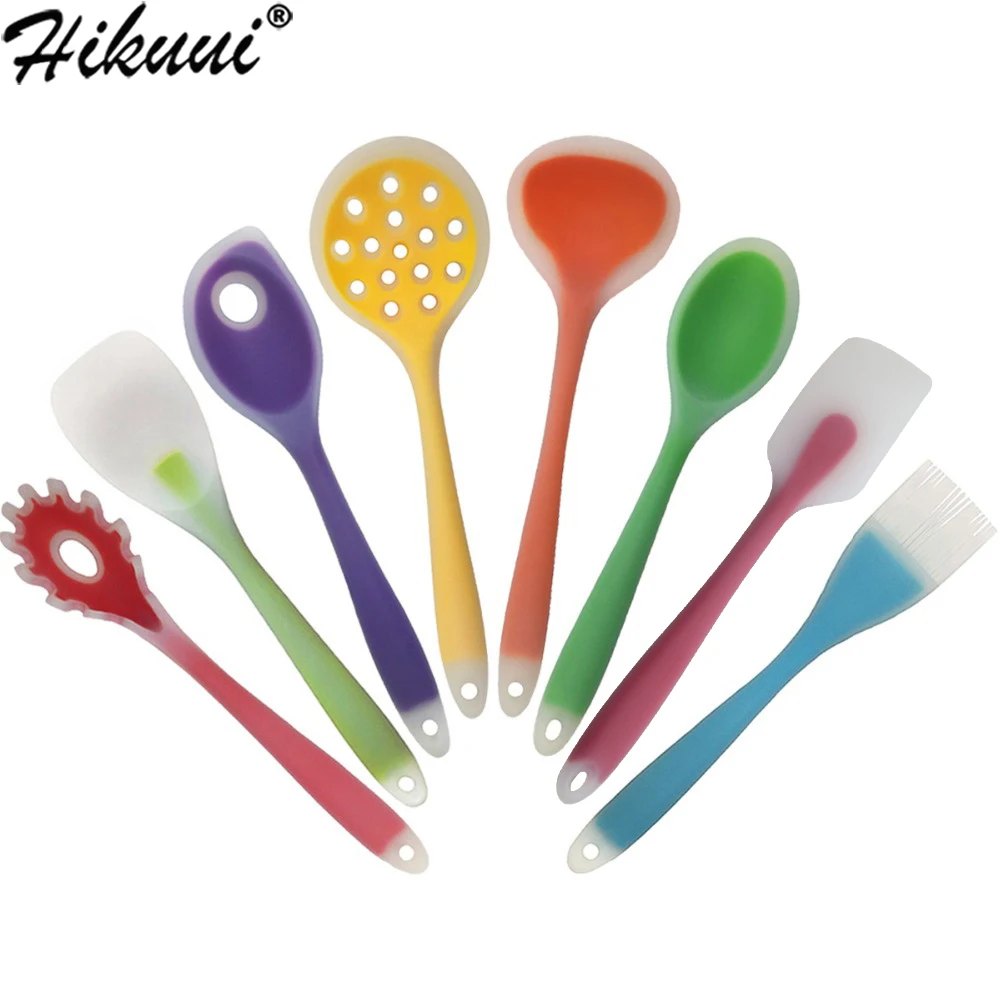 1pc Non-Stick Silicone Nylon Kitchen Utensils Set kitchen utensils set