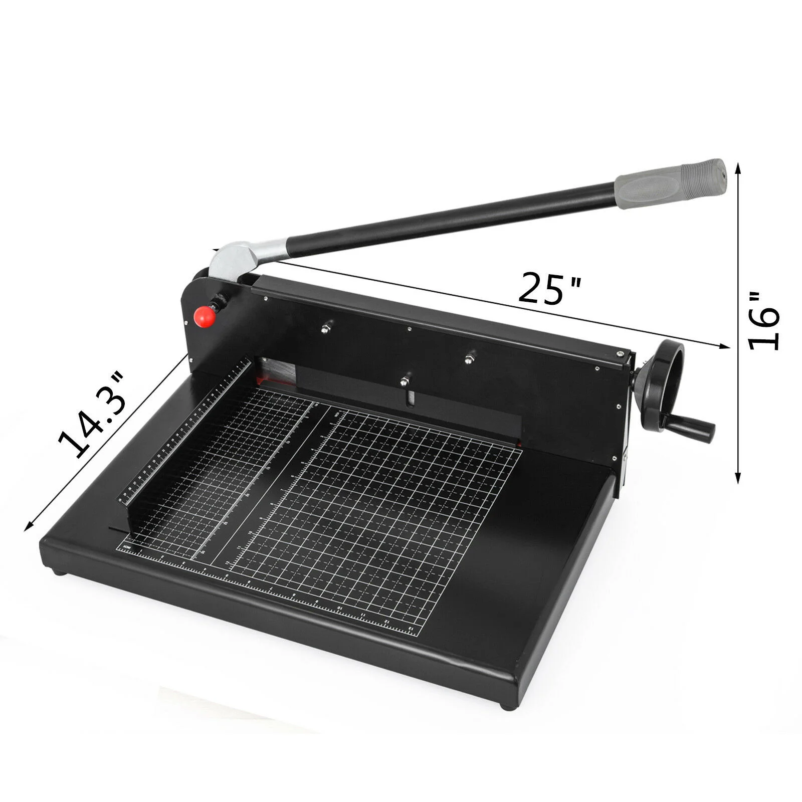 A4 Heavy Duty Paper Cutter, 12 Inch Guillotine Paper Cutter, 300 Sheets  Capacity Paper Trimmer with Clear Cutting Guide Grids - AliExpress