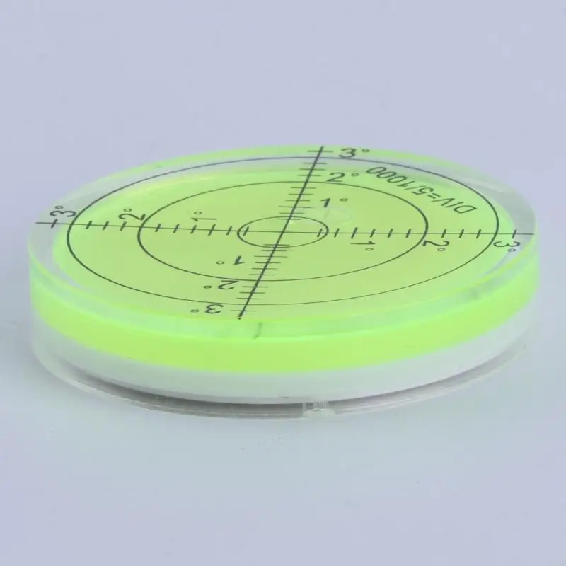 PMMA 버블도 마크 표면 레벨 측정 도구용 원형, 60mm x 12mm