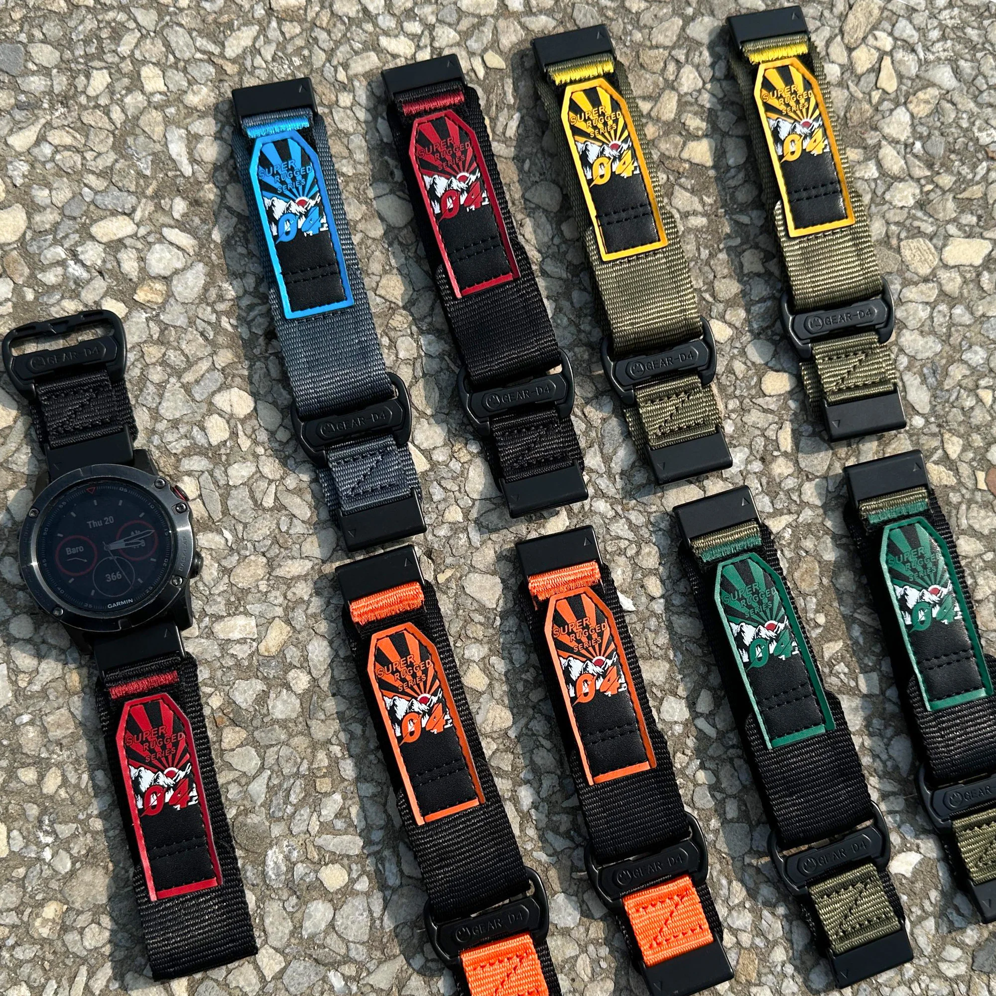 Enhanced QuickFit 26mm Nylon Strap - Durable, Comfortable, and Adjustable Wristband