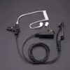 Acoustic Radiation Protection Anti-Radiation Headphones Air Tube Handsfree Earphone with Microphone Volume Control Ear Hook 3